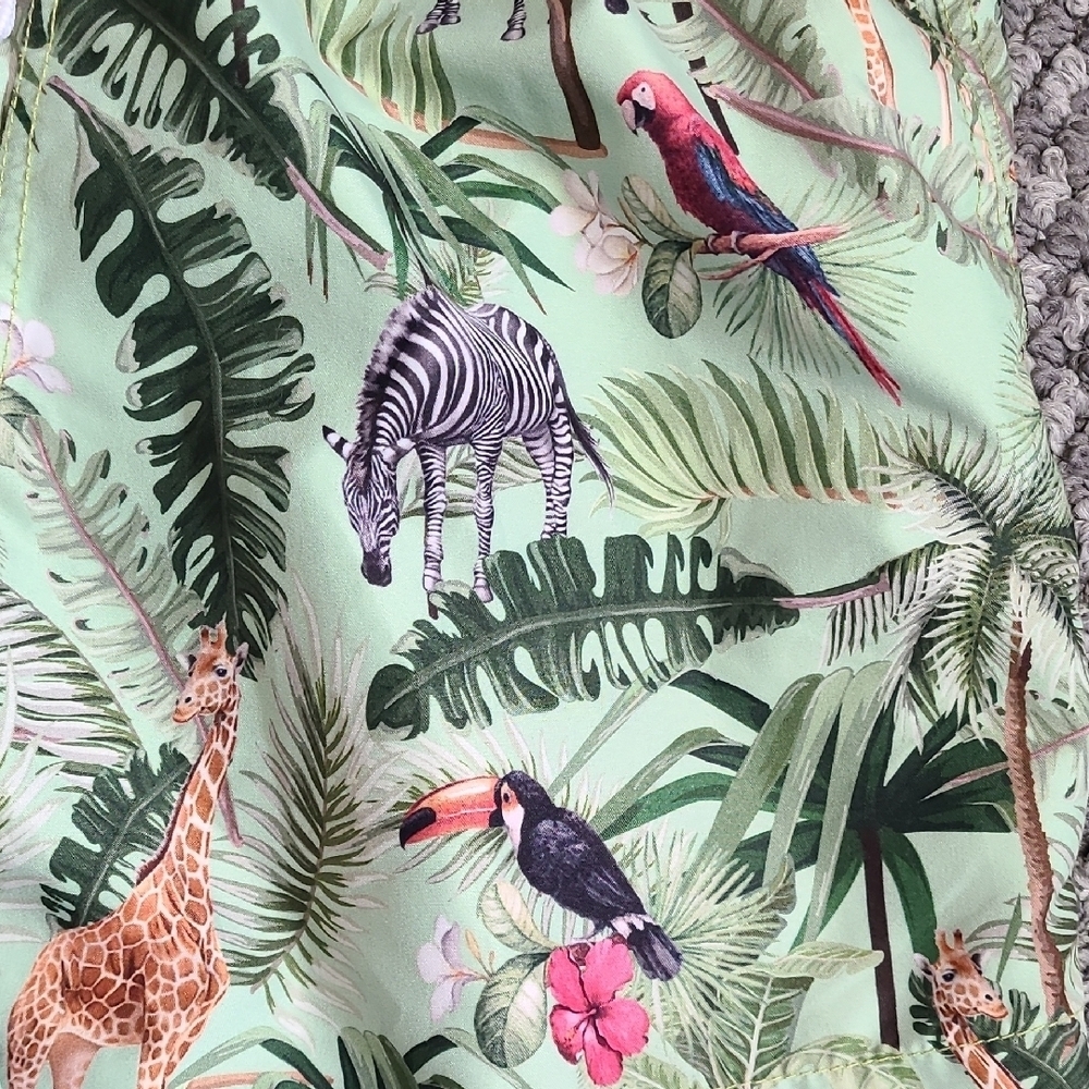 Men's‎ Tropical Print Shorts